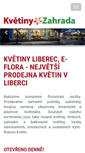 Mobile Screenshot of kvetiny-liberec.cz